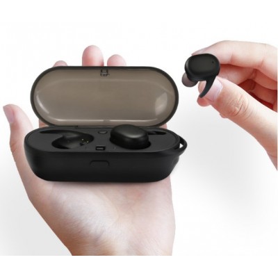 NewWholesale TWS Portable true stereo mini wireless blue tooth 5.0 headphone sport earphones wireless earbuds with charging case